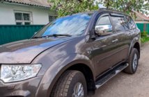 Mitsubishi Pajero Sport 2008-2015 Window Deflectors (4 pcs, HIC) photo 3