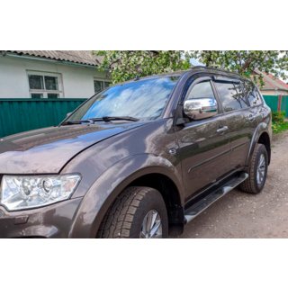 Window Deflectors (4 pcs, HIC) Mitsubishi Pajero Sport 2008-2015 photo 3