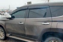 Mitsubishi Pajero Sport 2015- Window Deflectors (4 pcs, HIC) photo 2