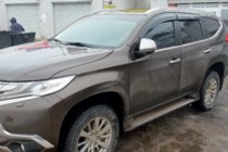 Mitsubishi Pajero Sport 2015- Window Deflectors (4 pcs, HIC) photo 3