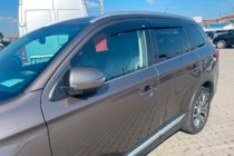 Mitsubishi Pajero Sport 2015- Window Deflectors (4 pcs, HIC) photo 5