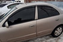 Nissan Almera N16 2000-2006 Window Deflectors SD (4 pcs, HIC) photo 1