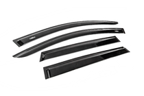 Nissan Qashqai 2007-2010 Window deflectors for 7-seater (4 pcs, HIC) photo 3