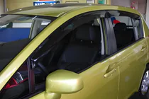 Nissan Tiida 2004-2011 Window Deflectors SD (4 pcs, HIC) photo 2