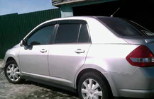 Nissan Tiida 2004-2011 Window Deflectors SD (4 pcs, HIC) photo 1