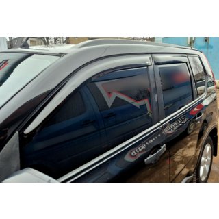 Window Deflectors (4 pcs, HIC) Nissan X-trail T30 2002-2007 photo 1