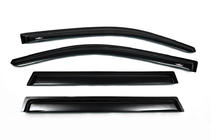 Nissan X-trail T31 2007-2014 Window Deflectors (4 pcs, HIC) photo 5