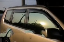 Nissan X-trail T31 2007-2014 Window Deflectors (4 pcs, HIC) photo 8