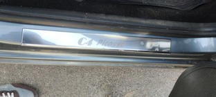 Citroen C-4 Picasso 2006-2013 Carmos Door Sill Protectors (4pcs, Stainless Steel) photo 4