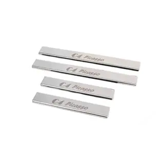 Carmos Door Sill Protectors (4pcs, Stainless Steel) photo 3