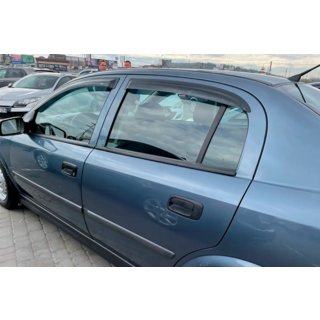 Window Deflectors SD/HB (4 pcs, HIC) Opel Astra G classic 1998-2012 photo 2