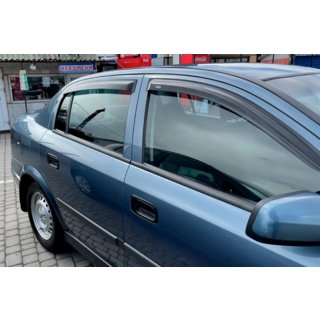 Window Deflectors SD/HB (4 pcs, HIC) Opel Astra G classic 1998-2012 photo 1