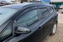 Opel Astra H 2004-2013 Window Deflectors HB (4 pcs, HIC) photo 1