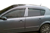 Opel Astra H 2004-2013 Window Deflectors HB (4 pcs, HIC) photo 5