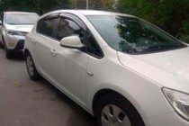 Opel Astra J 2009-2015 Window Deflectors HB (4 pcs, HIC) photo 2