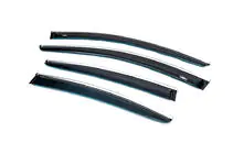 Opel Insignia 2008-2017 Window deflectors with chrome trim SD/HB (4 pcs, HIC) photo 1