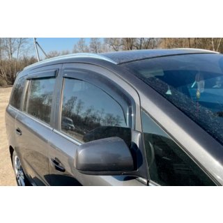 Window Deflectors (4 pcs, HIC) Opel Zafira B 2005–2011 photo 1