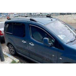 Window Deflectors (2 pcs, HIC) Peugeot Partner Tepee 2008-2018 photo 4