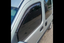 Renault Kangoo 1998-2008 In-channel window deflectors (2 pcs, HIC) photo 2