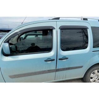 Window Deflectors (4 pcs, HIC) Renault Kangoo 2008–2020 photo 3