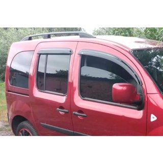 Window Deflectors (4 pcs, HIC) Renault Kangoo 2008–2020 photo 1
