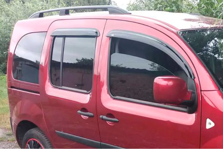 Renault Kangoo 2008–2020 Window Deflectors (4 pcs, HIC) Image