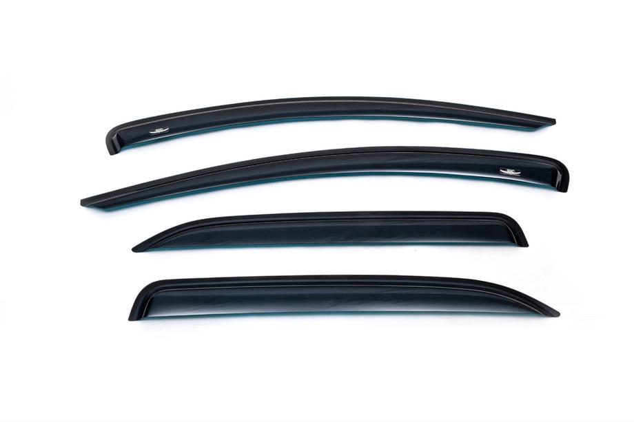 Renault Logan II 2013-2022 Window Deflectors SD (4 pcs, HIC) Image