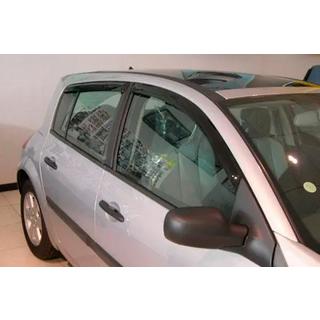 Window Deflectors HB (4 pcs, HIC) Renault Megane II 2004-2009 photo 1