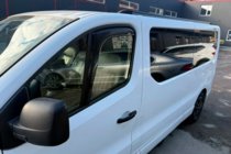 Renault Trafic 2015- In-channel window deflectors (2 pcs, HIC) photo 2