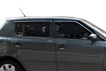 Skoda Fabia 2007-2014 Window Deflectors HB (4 pcs, HIC) photo 1