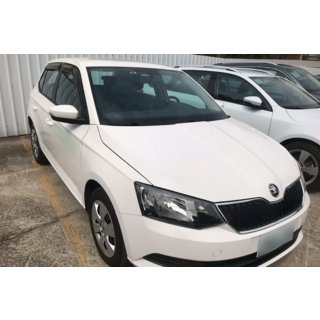 Window Deflectors HB (4 pcs, HIC) Skoda Fabia 2014-2021 photo 4