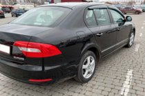 Skoda Superb 2009-2015 Window Deflectors SD (4 pcs, HIC) photo 5