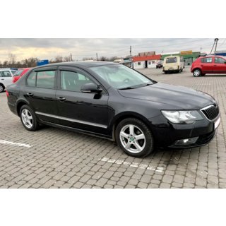 Window Deflectors SD (4 pcs, HIC) Skoda Superb 2009-2015 photo 2