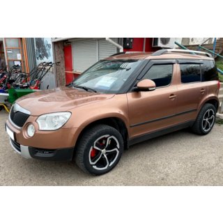 Window Deflectors (4 pcs, HIC) Skoda Yeti 2009-2017 photo 4