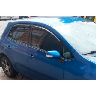 Window Deflectors (4 pcs, HIC) Toyota Auris 2007-2012 photo 1