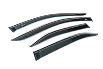 Toyota Camry 2006-2011 Window visors with chrome trim (EU, 4 pcs, HIC) photo 3