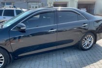 Toyota Camry 2011–2017 Window visors with chrome trim (2011-2017 EU / 2011-2014 USA, 4 pcs, HIC) photo 4