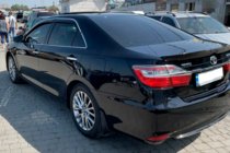 Toyota Camry 2011–2017 Window visors with chrome trim (2011-2017 EU / 2011-2014 USA, 4 pcs, HIC) photo 2