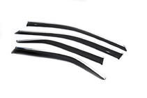Toyota Camry 2011–2017 Window visors with chrome trim (2011-2017 EU / 2011-2014 USA, 4 pcs, HIC) photo 8