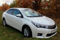 Toyota Corolla 2013-2019 Window Deflectors (4 pcs, HIC) photo 5