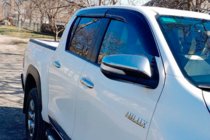 Toyota Hilux 2015- Window Deflectors (4 pcs, HIC) photo 7