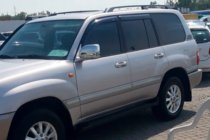 Toyota Land Cruiser 100 1998-2007 Window Deflectors (4 pcs, HIC) photo 5