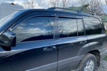 Toyota Land Cruiser 100 1998-2007 Window Deflectors (4 pcs, HIC) photo 1