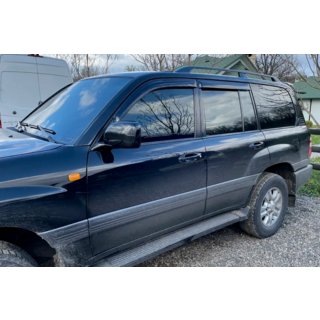 Window Deflectors (4 pcs, HIC) Toyota Land Cruiser 100 1998-2007 photo 3