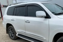 Toyota Land Cruiser 200 2007-2021 Window Deflectors 8cm (4 pcs, HIC) photo 4