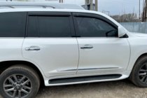 Toyota Land Cruiser 200 2007-2021 Window Deflectors 8cm (4 pcs, HIC) photo 6
