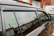 Toyota Land Cruiser 200 2007-2021 Window Deflectors 8cm (4 pcs, HIC) photo 11