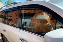 Toyota Land Cruiser 200 2007-2021 Window Deflectors 8cm (4 pcs, HIC) photo 16
