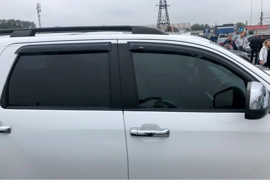 Toyota Tundra 2007-2021 Window Deflectors (4 pcs, HIC) Image