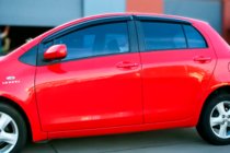 Toyota Yaris 2006-2011 Window Deflectors HB (4 pcs, HIC) photo 1